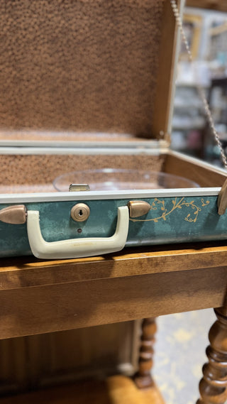 Green Samsonite Up-Cycled Cocktail Bar RCD|122878