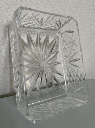 Crystal Rectangle Trinket Dish #49 MTS|62047