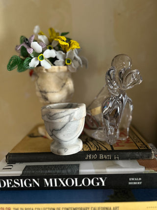 MG French lead crystal Poodle Ashtray Bayel|49370