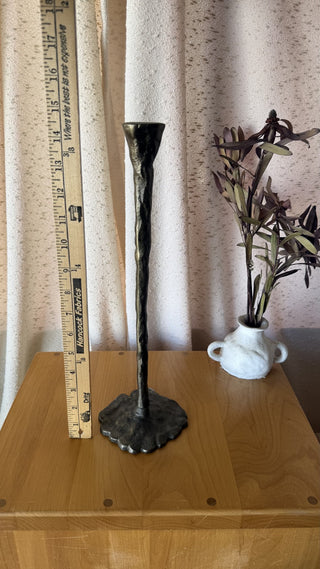 14.5" Metal Candlestick Holder (LZD - RSV)|108491