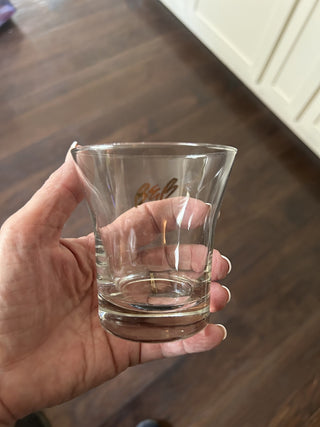 Bourbon/Whiskey Cordial Glasses, Set of 2,  MTS|88548