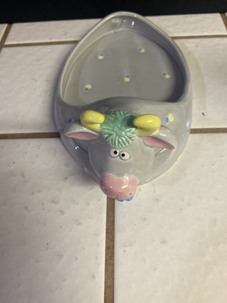 1985 Fitz and Floyd, Connie cow serving dish RCD|65635