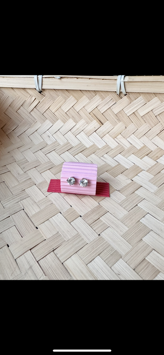 CZ Stud Earrings (LZD - RSV)|85850