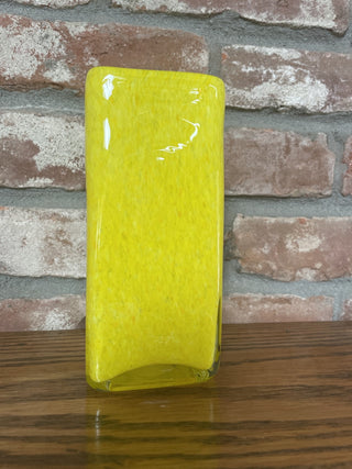 7” Square Yellow Vase 00000625 RCD|84368