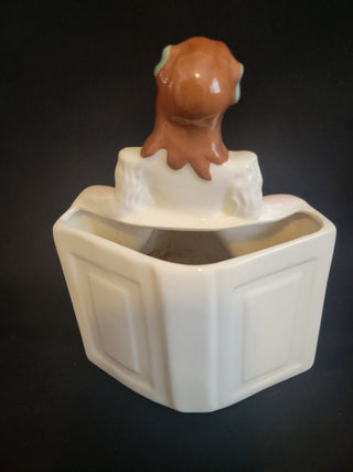 Vintage Florence Ceramics Girl Planter RCD|101088