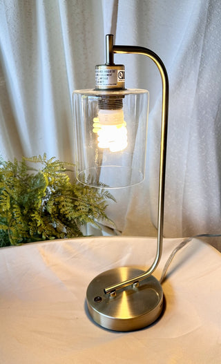 Brass Color Table Lamp (LZD - RSV)|80751