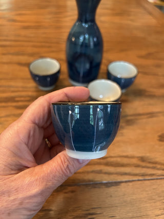 Vintage Sake Set, 5 Piece   MTS|99567