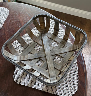 12” Square Tobacco Basket RSV|76067