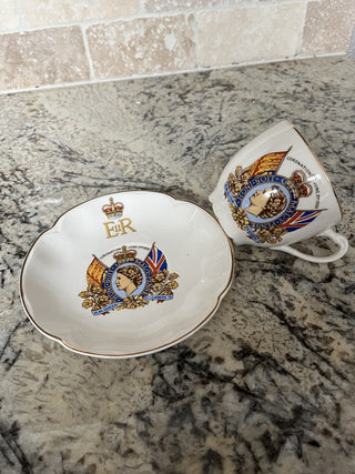 HM Queen Elizabeth ll Coronation Commemorative Tea Cup RCD|72009
