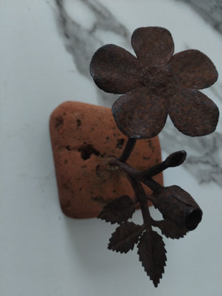 Metal flower art|65777