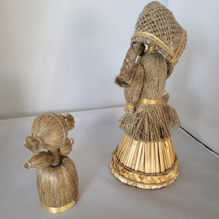 Vintage Straw Doll set of 2 RSV|108353