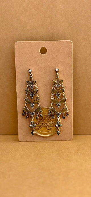 "MONET" CLASSY VINTAGE DROP EARRINGS. RSV|88125