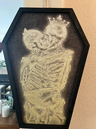 Skeleton Couple Picture|116964