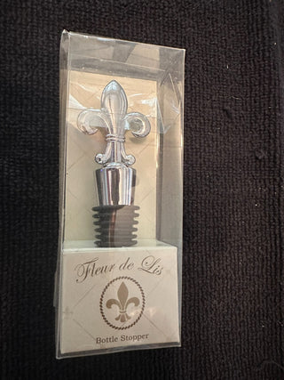 Bottle Stopper Fleur de Lis NIP MTS|89826