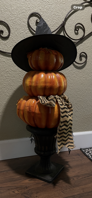 Halloween Decor 40” Tall Pumpkins/Urn/Witch’s Hat RCD|120048