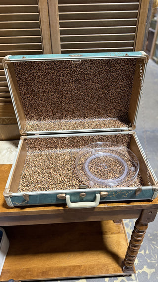 Green Samsonite Up-Cycled Cocktail Bar RCD|122877