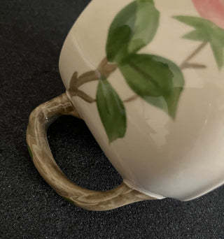 PRICE REDUCTION! PREVIOUSLY $15 - FRANCISCAN DESERT ROSE SMALL MUG ENGLAND EXCELLENT CONDITION NO CHIPS OR CRACKS (KJS) RCD|73730