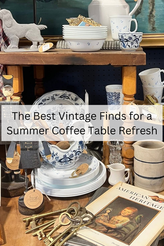 The Best Vintage Finds for a Summer Coffee Table Refresh