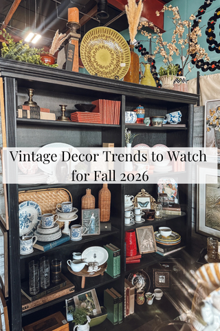 Vintage Decor Trends to Watch for Fall 2026