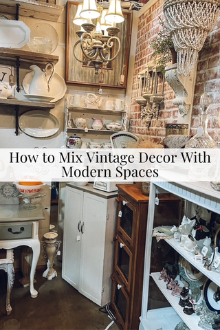 Bliss Marketplace: How to Mix Vintage Decor With Modern Spaces