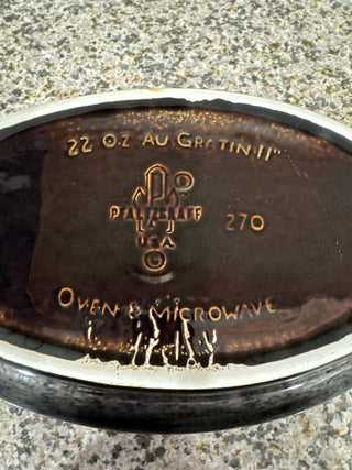AJ - Oval Pfaltzgraff Au Gratin Dish MTS|63530