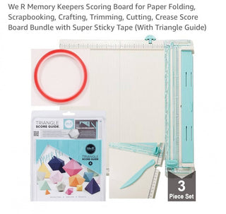 #62 VV We R memory Keepers scoring board for paper folding Scrapbooking MTS|60384