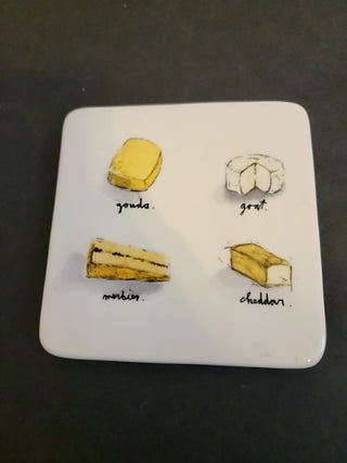JMD- Rae Dunn Artisan Ceramic Cheese Board