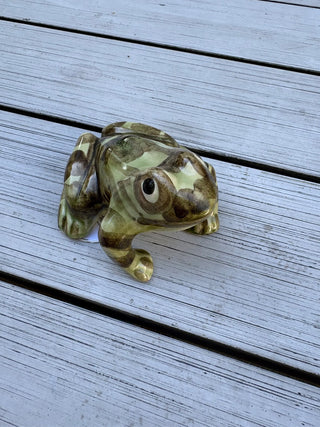 Vintage McCoy Pottery Ceramic frog figurine|167318