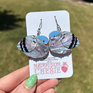 Pigeon Earrings MTS
