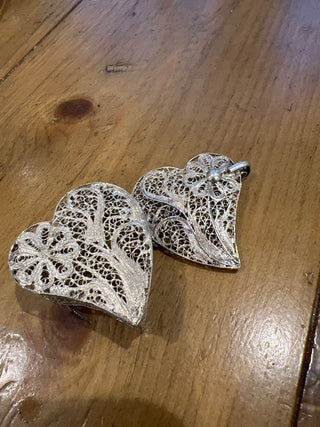 Sterling Filigree Heart Box MTS