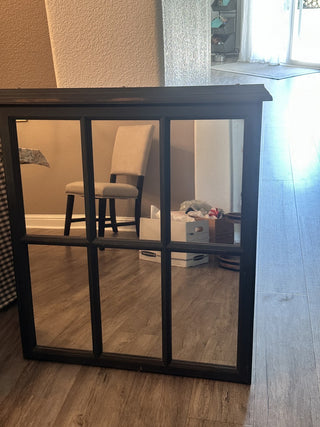 Vintage 6-Panel Window Frame Style Mirror MTS|106841