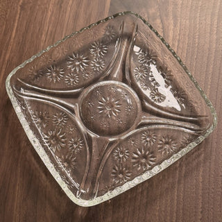 Clear Flower Dish|145935