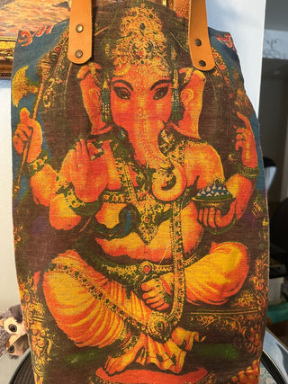 Tote Bag Ganesh Hindu Cotton MTS