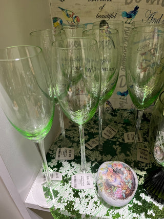 Green Champagne Flute (each) RSV|123306