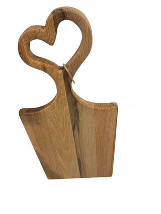 Heart Handle Oak board Large|62830