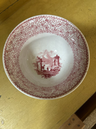 12F Pink Pantheon R&M Bowl & Saucer MTS|70813