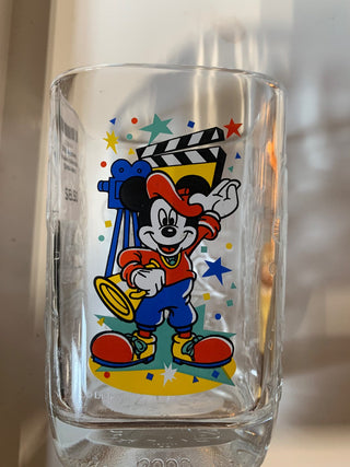 2000 Micky Mouse collector glass each MTS