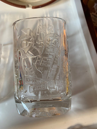 2000 Micky Mouse collector glass each MTS
