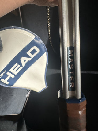 Vintage 1970's AMF Head Master Aluminum Tennis Racket Racquet & Cover 4 3/8 L  (In store pickup)#47 VV MTS