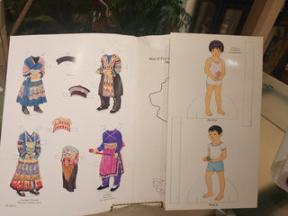 1996 Paper Dolls Chinese Girl and Boy RSV|72185