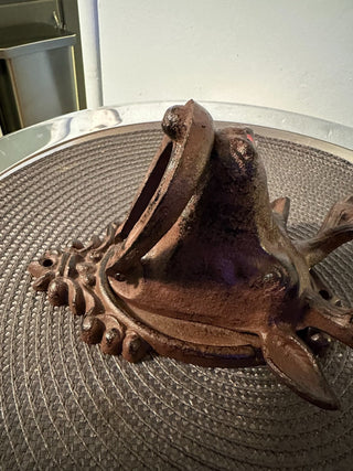 Door Knocker Stag Cast Iron. MTS