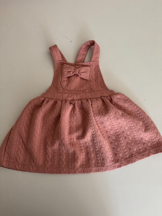 18M - Pink Romper Dress w/Bow|83136