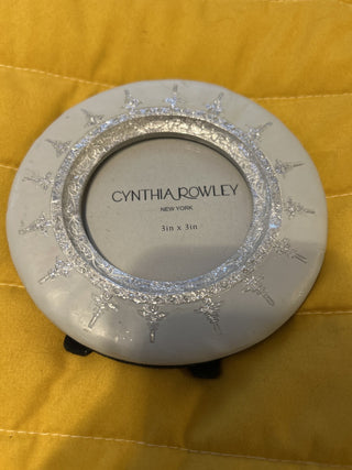 Cynthia Rowley New York Round Picture Frame 3” x 3” MTS|63142