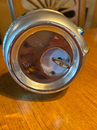 Large Porcelain Shimmery Snowman/Music Box RSV|123771