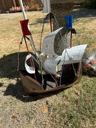 Pirate Ship Yard Art Metal|115136