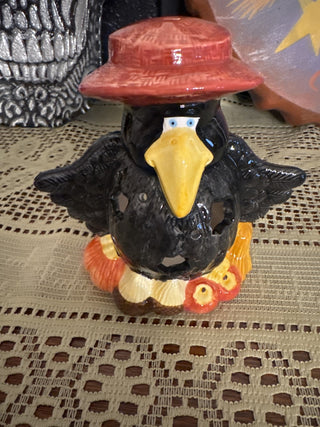 Crow Tea Light Candleholder-RCD|108014