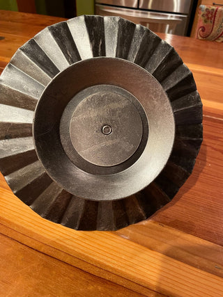 Metal Serving Tray with Handle~MTS|113734