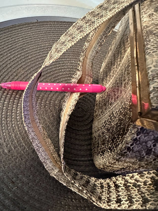 Handbag/Wallet Set Snake Skin Box MTS|109691