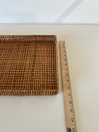 Wicker tray|70043