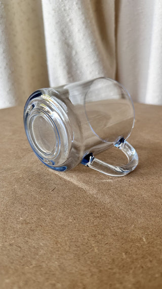 Blue Clear Glass Mug (LZD - RSV)|73469
